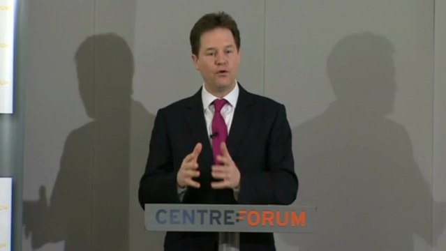 Nick Clegg gets tough on immigration
