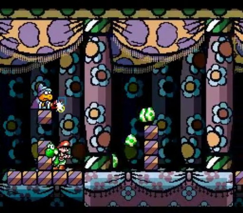 Yoshi's Island (SNES): 6-8 (No boss) (100 points)