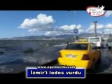 İZMİR'İ LODOS VURDU