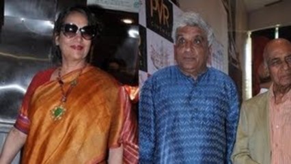 Shabhana & Javed Akhtar Launch Book 'Lashkar' !