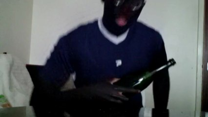 Django West Smashes Glass Bottle On His head Over A Girl