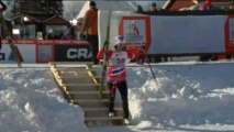 Marit Bjoergen takes World Cup final lead