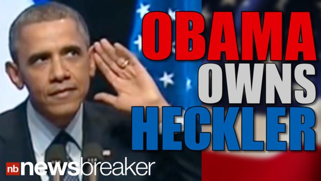 Obama Gets Standing Ovation For Handling Of Heckler In Israel | NewsBreaker | OraTV