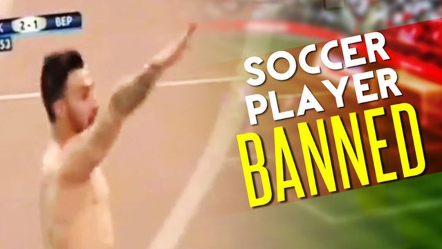Soccer Player Banned For Life For 'Hitler Salute' | NewsBreaker | OraTV