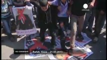 Anti-Obama protests in West Bank - no comment