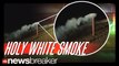 RAW: The Moment White Smoke Rose From The Vatican | NewsBreaker | OraTV