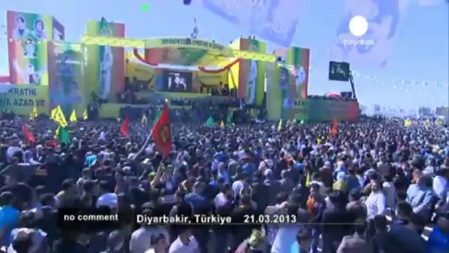 Kurd rebel leader calls for historic truce... - no comment