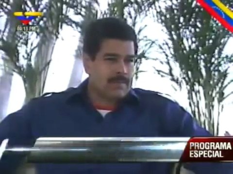 Entrevista a Presidente Encargado Nicolás Maduro en TVO (21_03_2013) Parte1_3