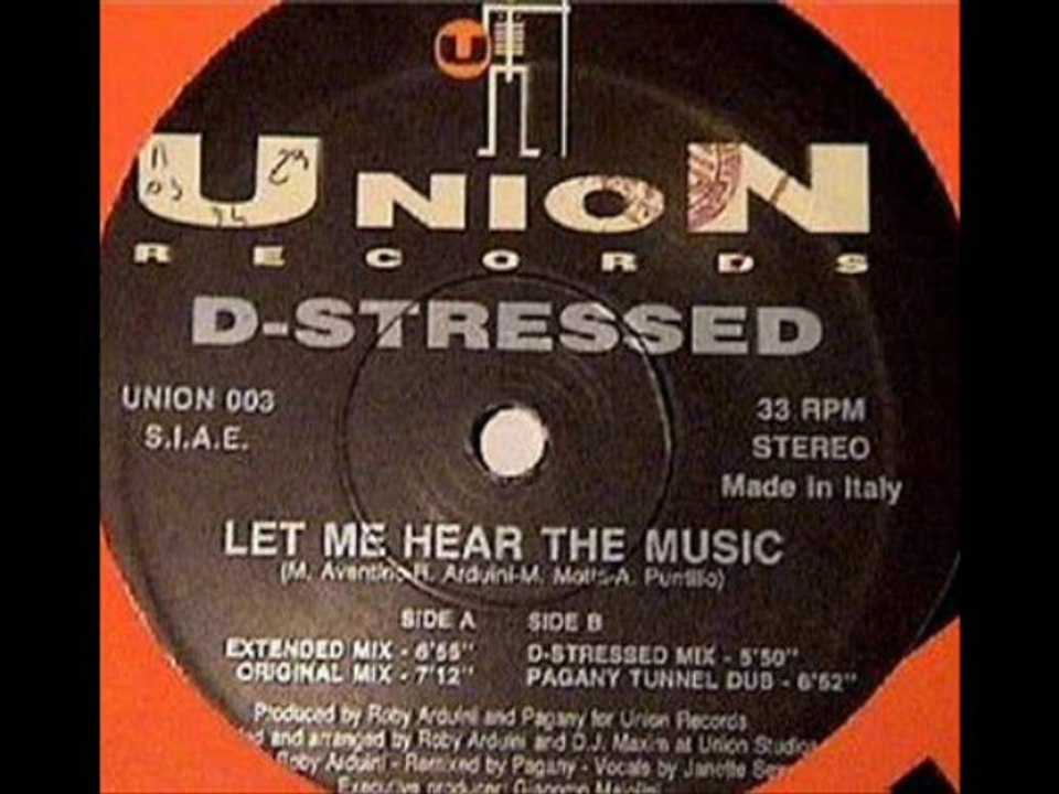 D-Stressed - Let Me Hear The Music (Original Mix)