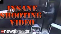 MUST SEE: Gunman fires through door of store with people inside | NewsBreaker | OraTV