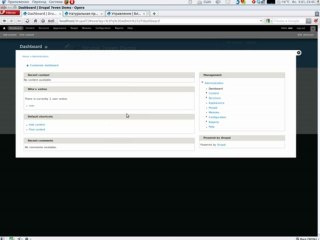 Dashboard и панель быстрого доступа