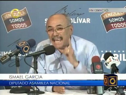 Ismael García: Quieren sacar del juego al jefe de campaña de Henrique Capriles