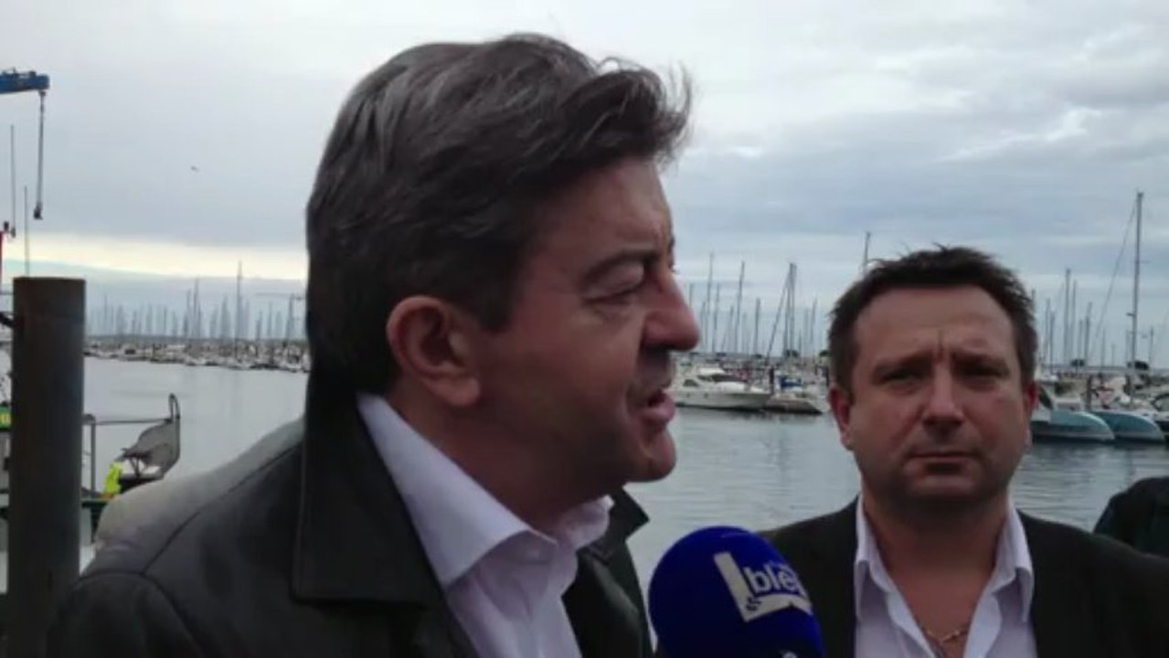 Jean-Luc Mélenchon à Arcachon : "l'avenir économique de la France passe par la mer"
