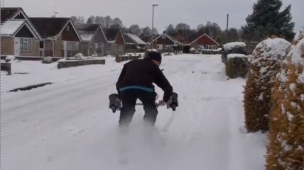 Avec des réacteurs, le ski c'est plus fun!
