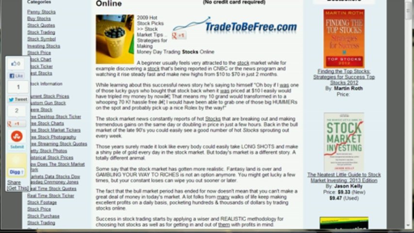 Stocks Investing Stocks