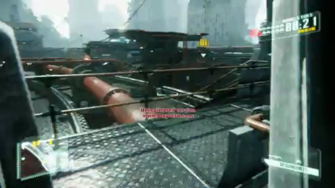 fliegendes Schild trifft Hunterpussy