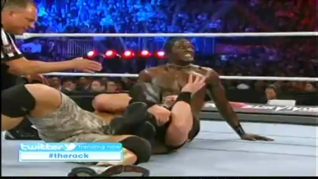 The Rock and John Cena vs The Miz and R-Truth Survivor Series 2011