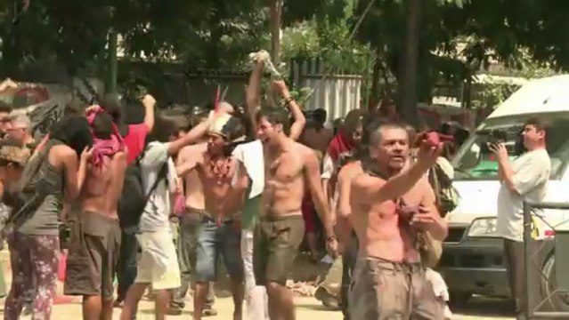 Police evict indigenous Brazilians near World Cup site