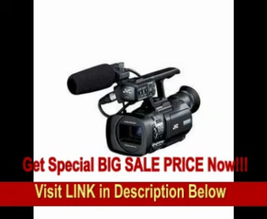 [SPECIAL DISCOUNT] JVC Compact Handheld 3-CCD Camcorder - GY-HM150U