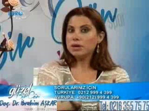 Doç. Dr. İbrahim Aşkar, estetik operasyonlar hakkında bilgi veriyor