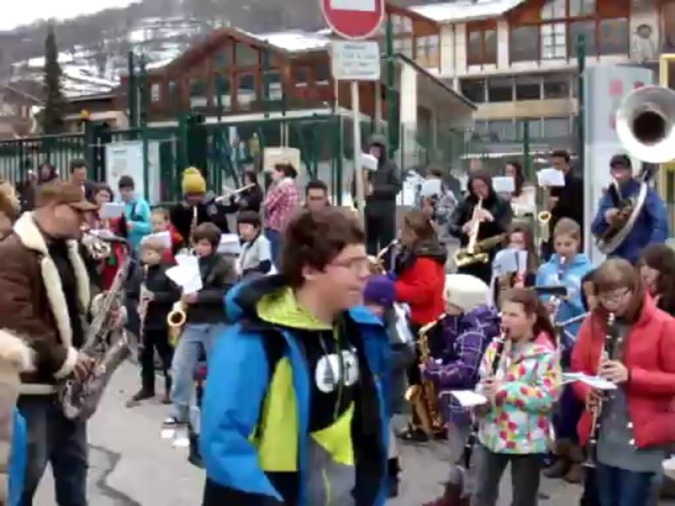 Fanfare au collège de Bozel
