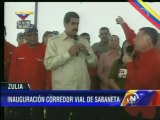 Maduro inaugura metrobús de Maracaibo y aprueba recursos para construcción de Línea 2 del Metro