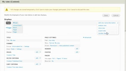 Представление. Часть 1 (DrupalGuide)