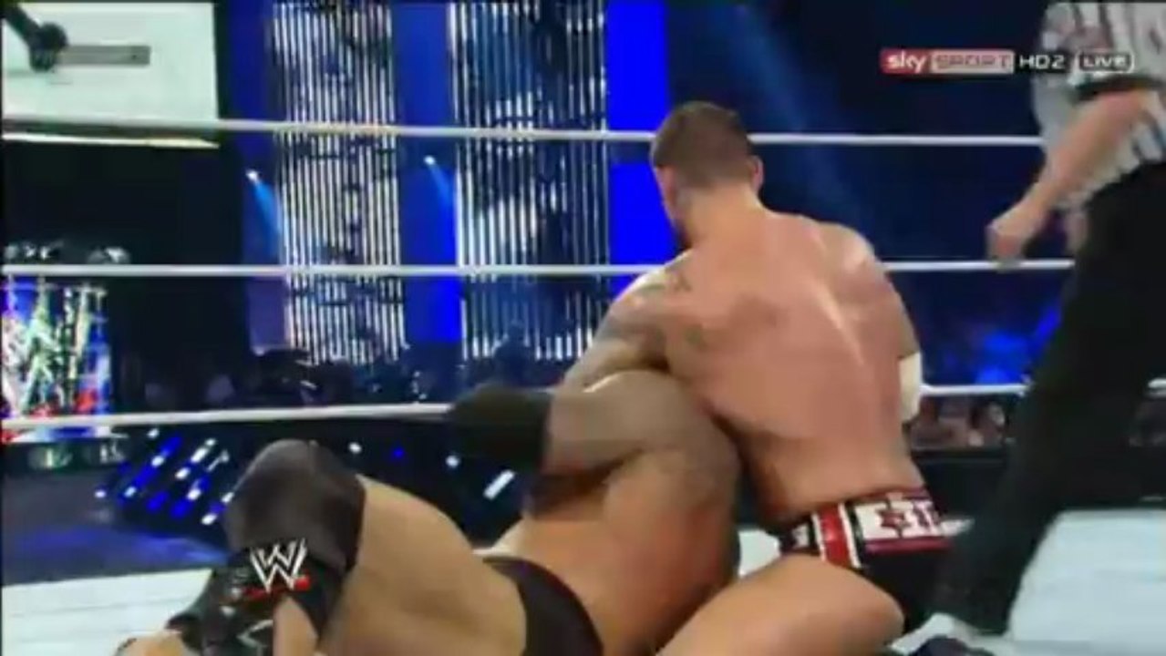 The Rock vs Cm Punk Elimination Chamber 2013 WWE Championship