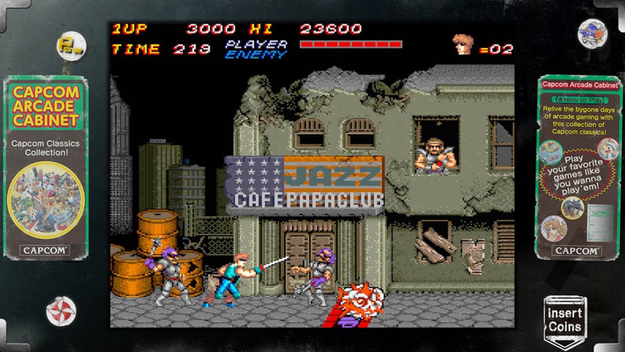 CGR Undertow - TROJAN (CAPCOM ARCADE CABINET) review for PlayStation 3