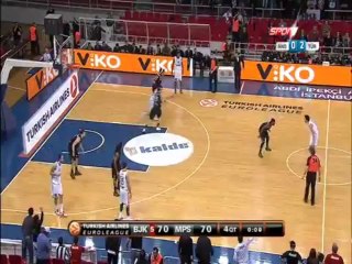 Tutku'nun maç kazandıran basketi