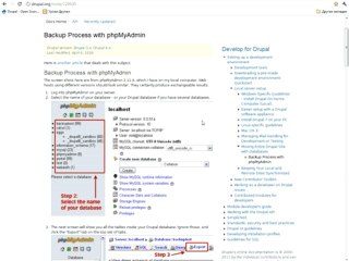 Перенос Drupal-сайта с локального сервера на хостинг