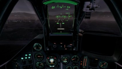 Su-25T Landing at Batumi Air Base.