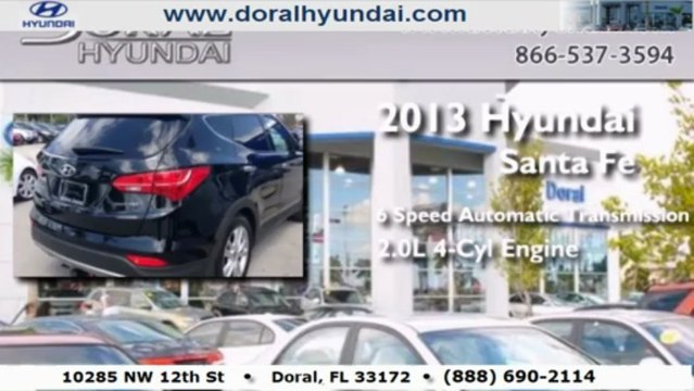 Hyundai Santa Fe 2013 Sport 2.0T Tech in Miami FL @ Doral Hyundai
