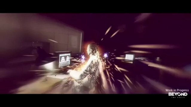 Beyond : Two Souls - Jodie et Aiden en pleine phase de test