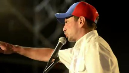Capriles tenta tirar vantagem de 18 pontos de Maduro
