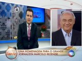 Depoimento emocionante de Geraldo Luis para Marcelo Rezende - Record 21-03-2013