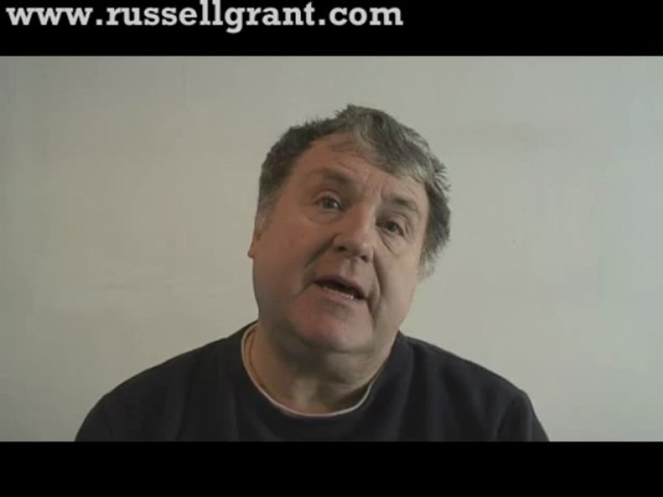Russell Grant Video Horoscope Aquarius March Saturday 23rd 2013 www.russellgrant.com