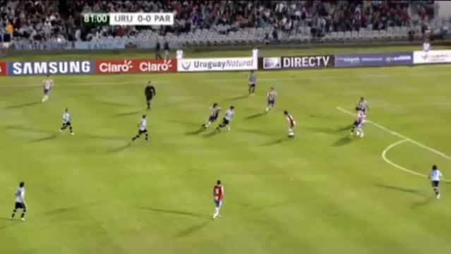 Luis Suarez volley against Paraguay