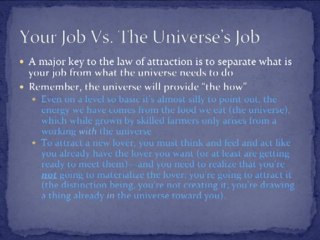 Using the Law of Attraction: Asking Answering Receiving