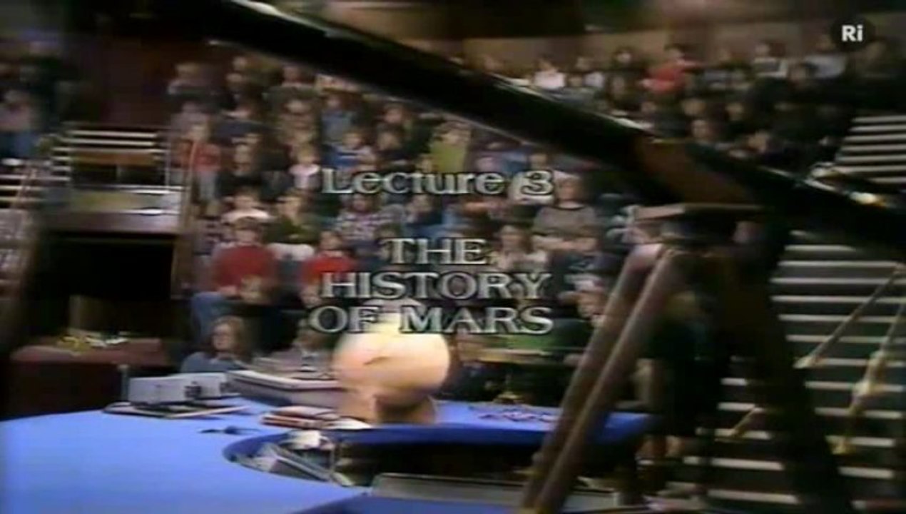 1977 Carl Sagan Christmas Lectures 3: The History of Mars