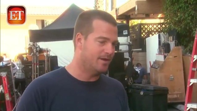 2013.03.14 Chris O'Donnell @NCISLA Red (coulisses)