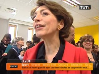 Marisol Touraine en visite à Lyon