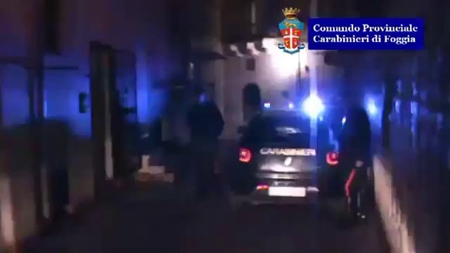 Foggia - Scoperta della casa di appuntamenti (22.03.13)