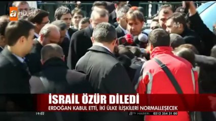 İsrail özür diledi (22 Mart 2013)