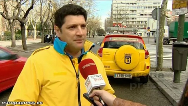Fallece al caer desde un cuarto piso en Madrid