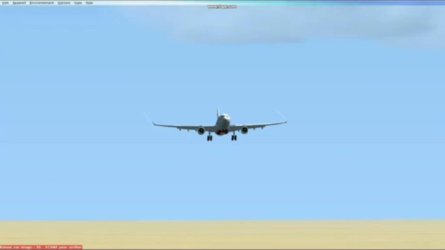FSX Attérissage au qatar Avec Airbus A330 Emirates by Neega Mass