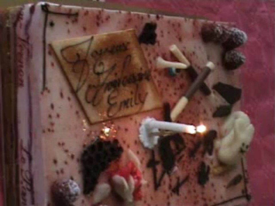 Gateau anniversaire d'Emily  le 16.03.2013