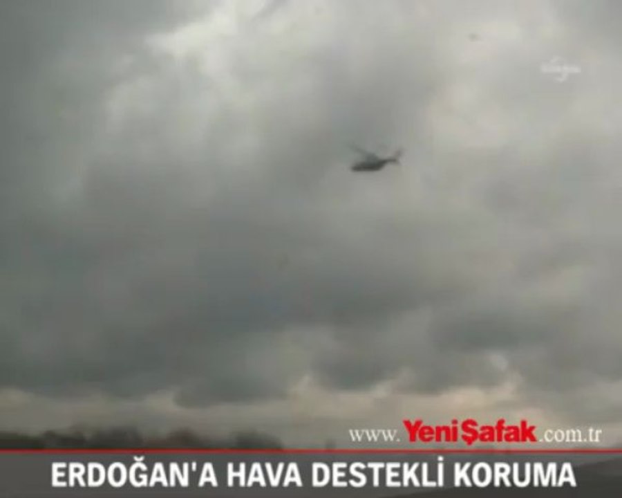 Erdoğan'a hava destekli koruma