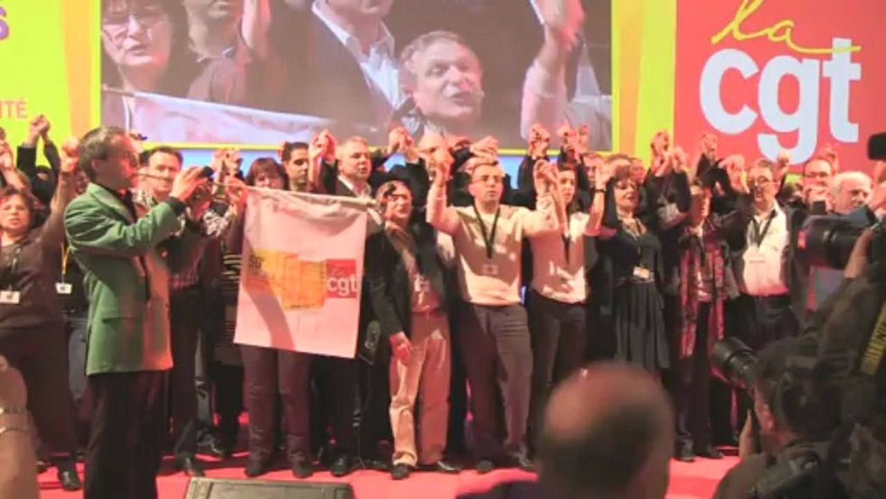 Dernier jour du 50ème congrès de la CGT