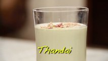Thandai - Holi Special Cold Drink - Indian Milk Shake Recipe by Ruchi Bharani [HD]